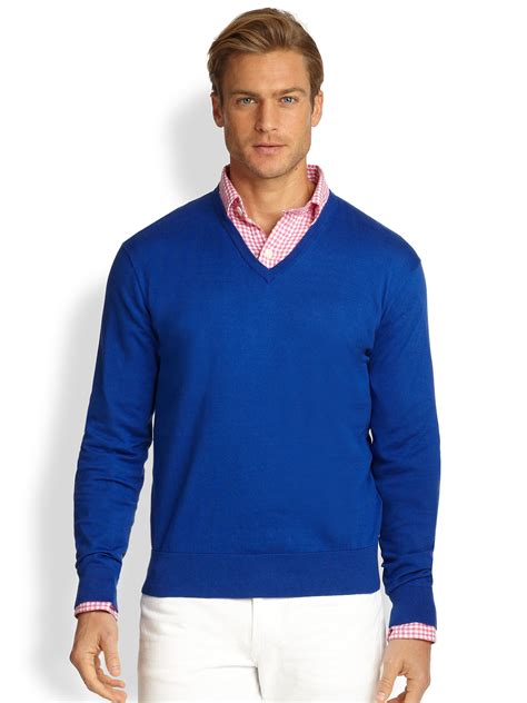 royal blue jumper men's.